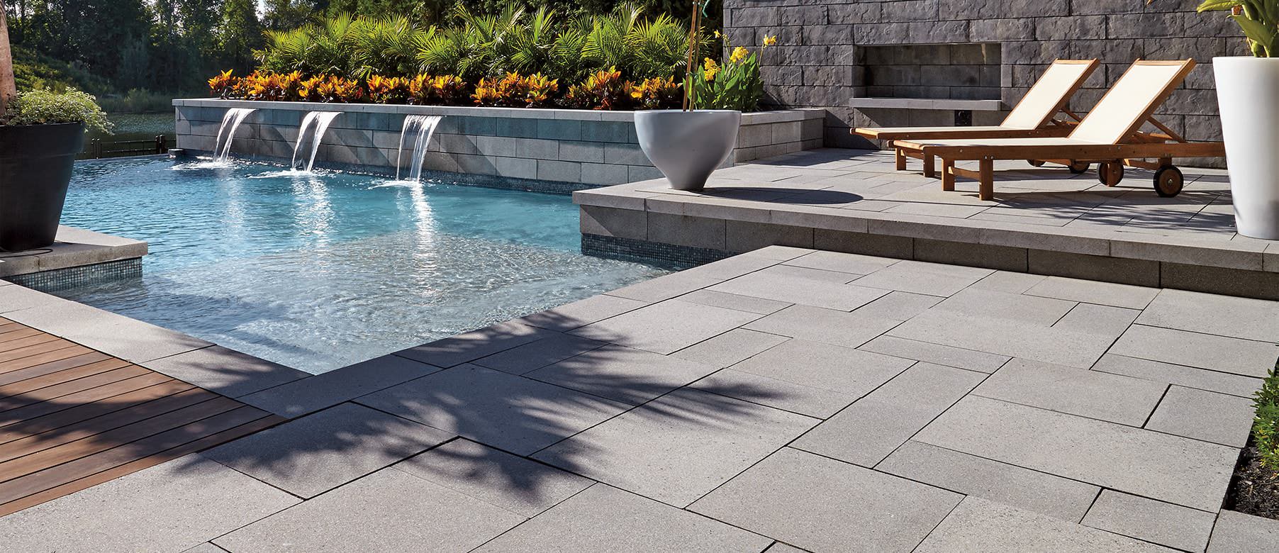 Wide Selection of Permacon Slabs in Montreal
